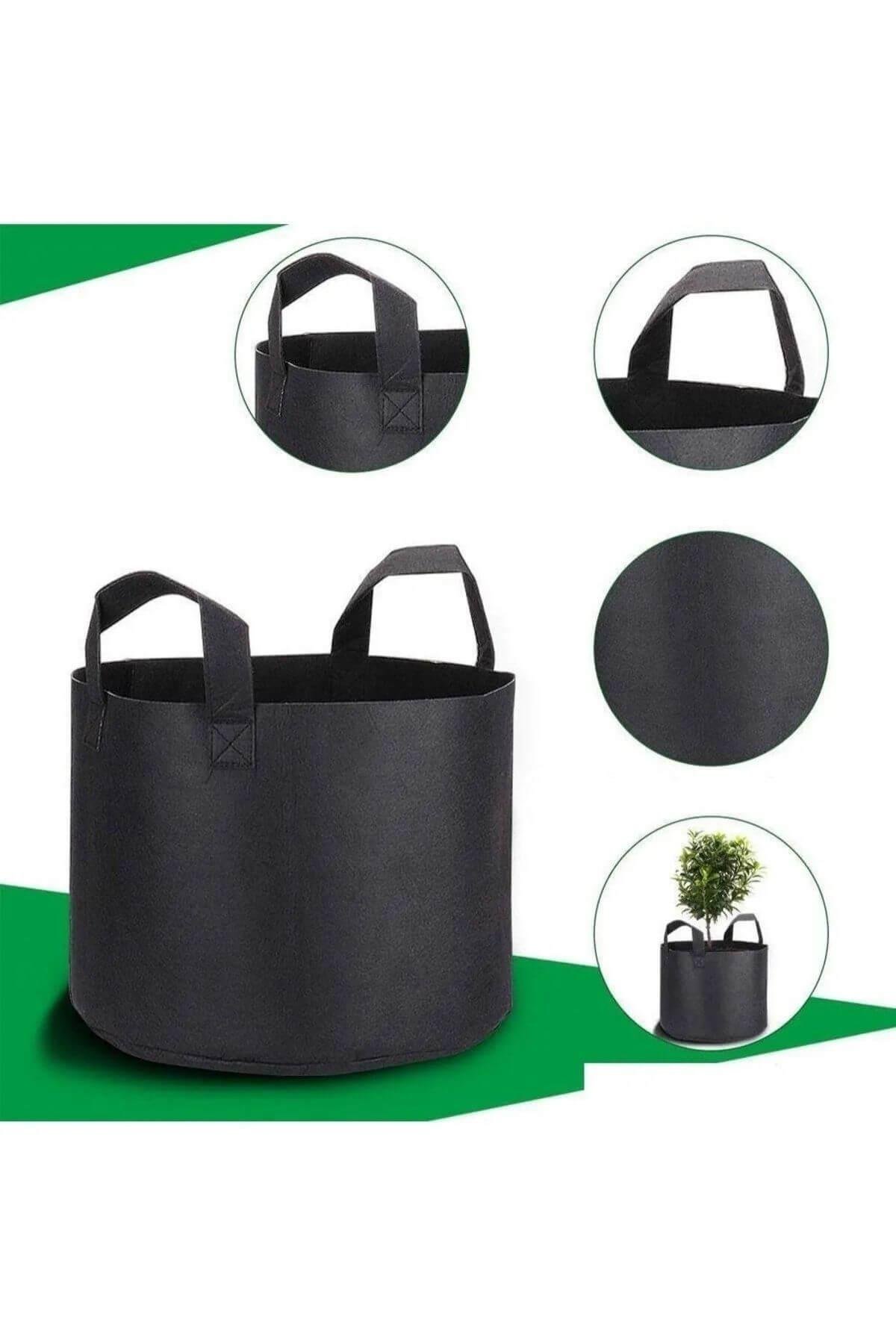 Grow Wizard Kumaş Saksı Pot 26 L