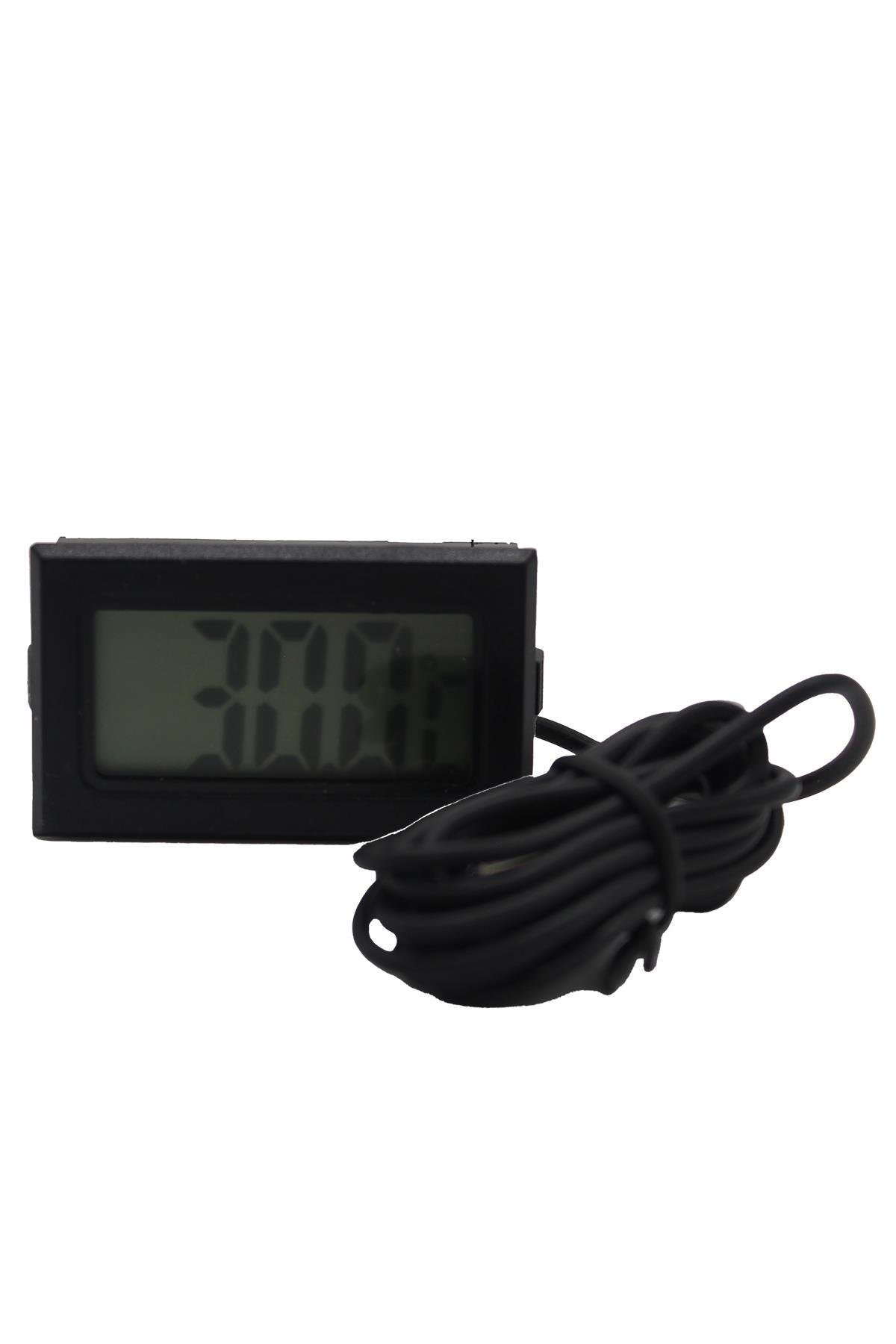 Grow Wizard Mini Isı Ölçer Siyah