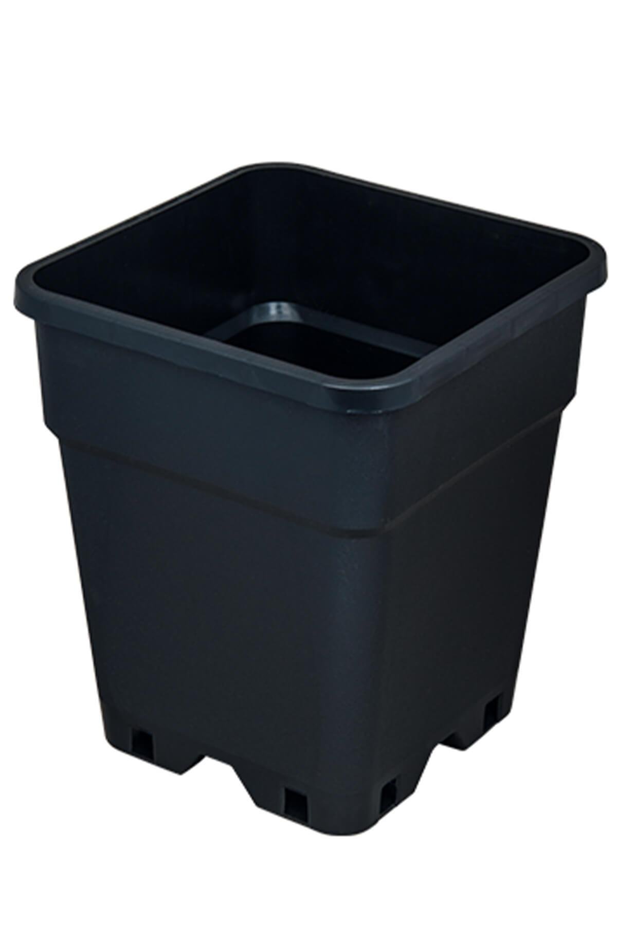 Grow Wizard Plastik Kare Saksı 2 Litre