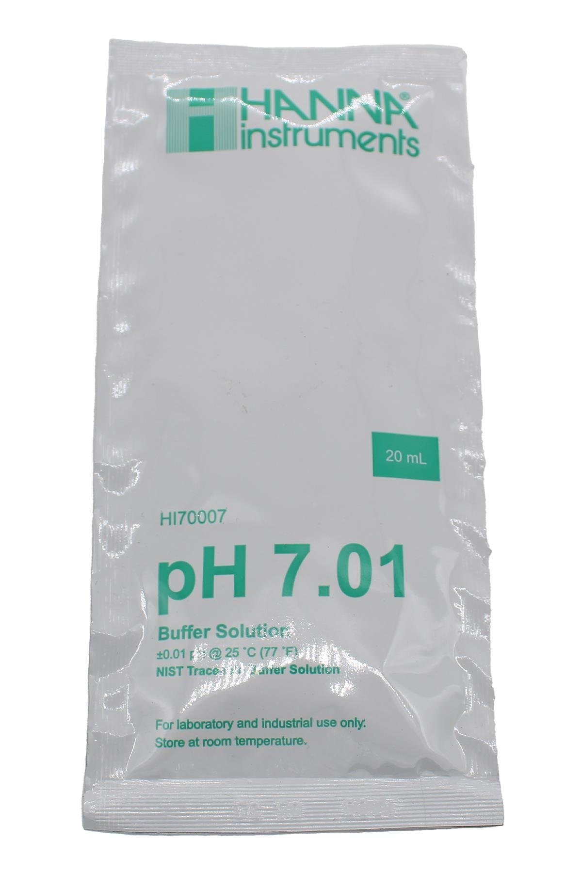 Hanna PH 7.01 Kalibrasyon Sıvısı 20 ml