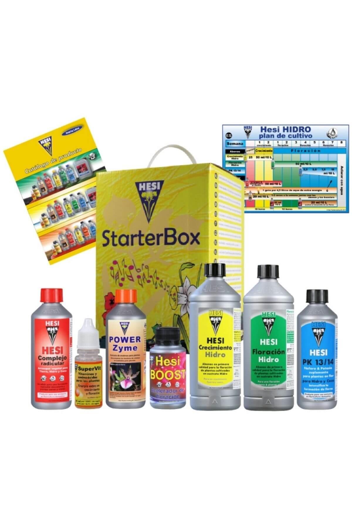 Hesi Starter Box Hydro Bitki Besini Seti