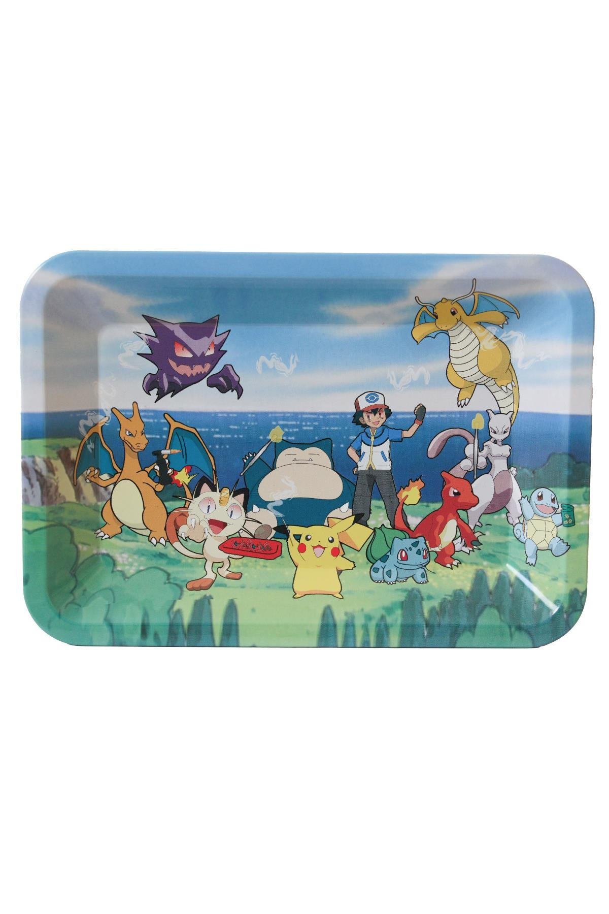 Küçük Metal Tepsi Pokemon