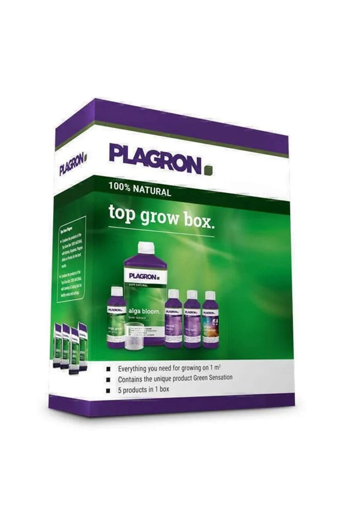 Plagron Top Grow Box Organic Starter Kit Bitki Besin Seti