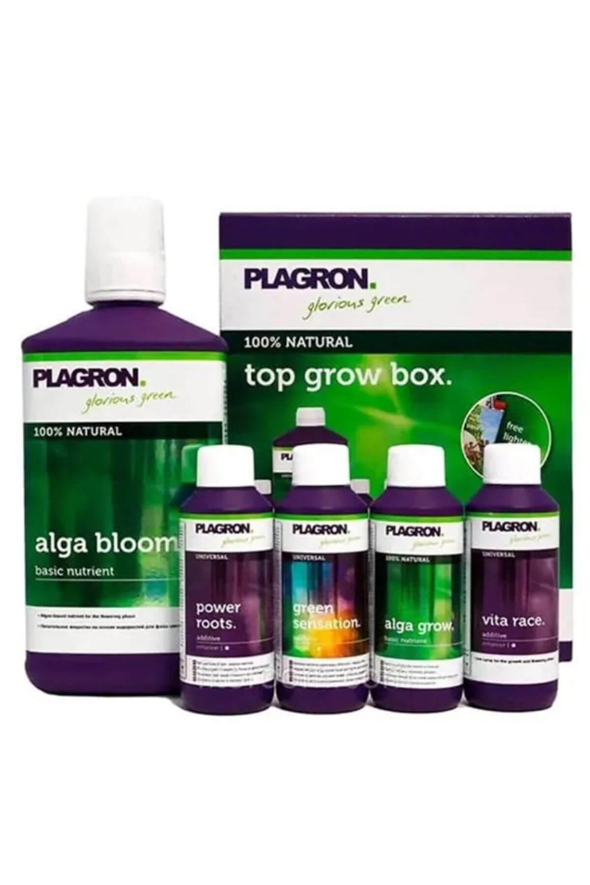 Plagron Top Grow Box Organic Starter Kit Bitki Besin Seti
