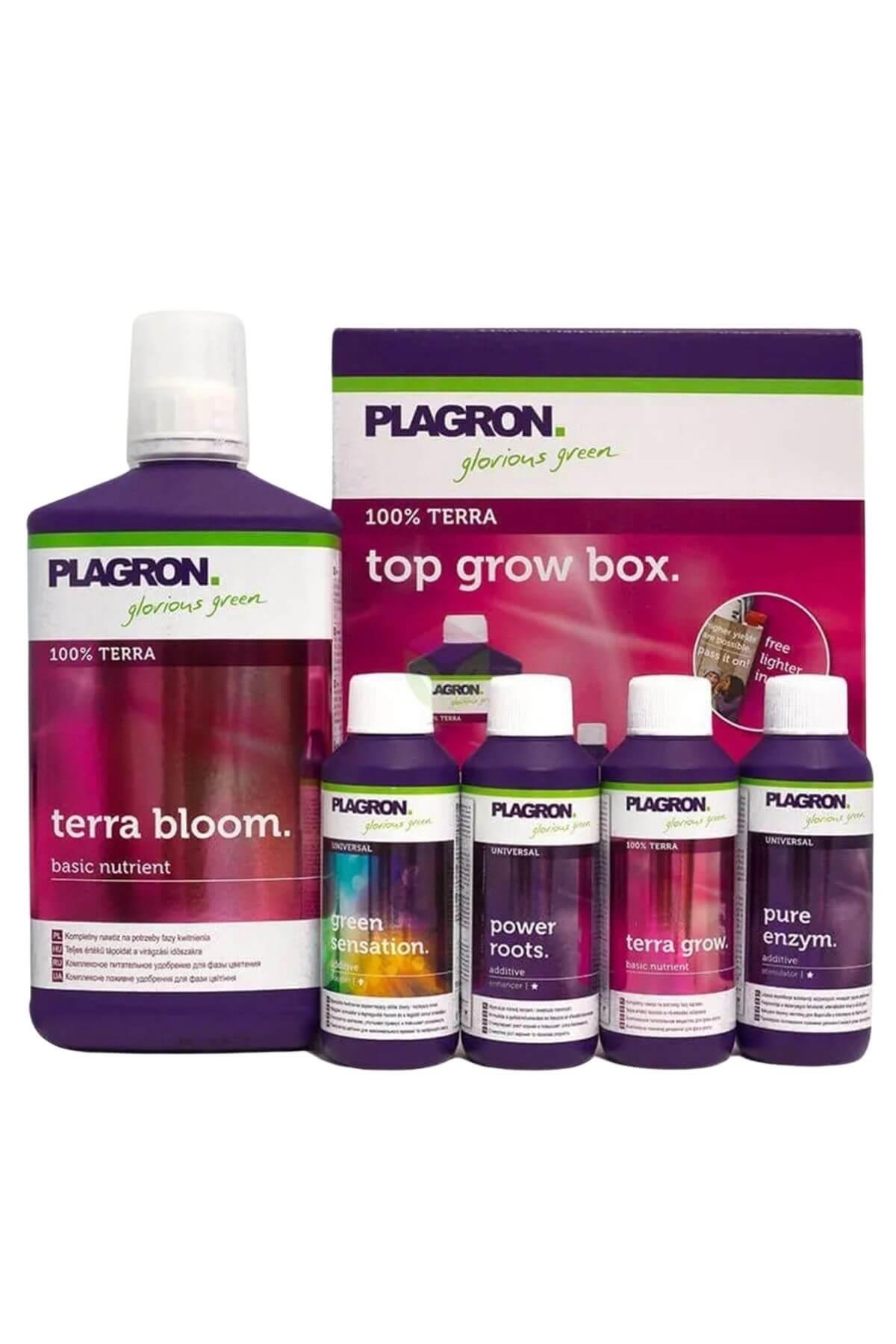 Plagron Top Grow Box Terra Starter Kit Bitki Besin Seti