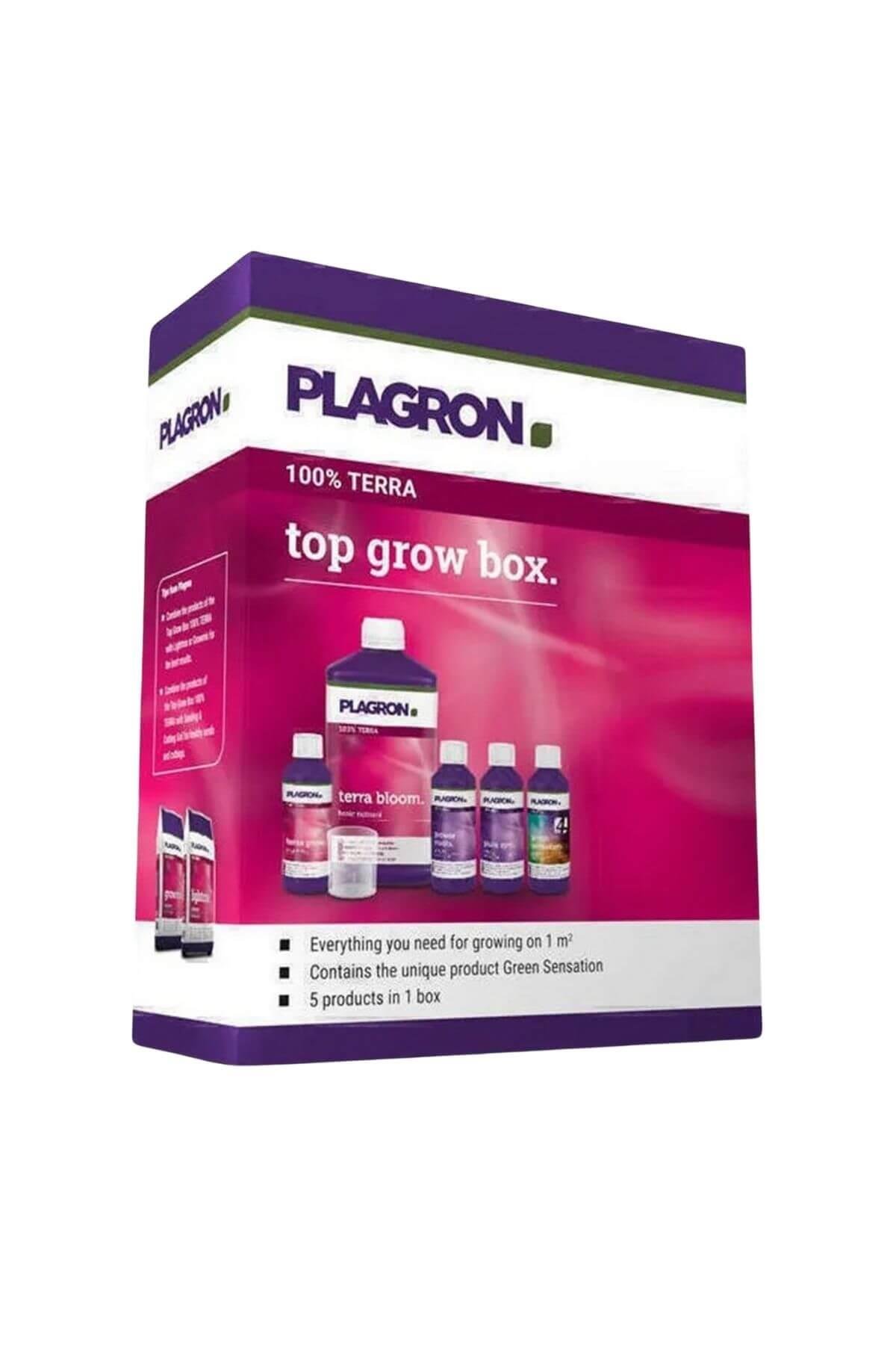 Plagron Top Grow Box Terra Starter Kit Bitki Besin Seti