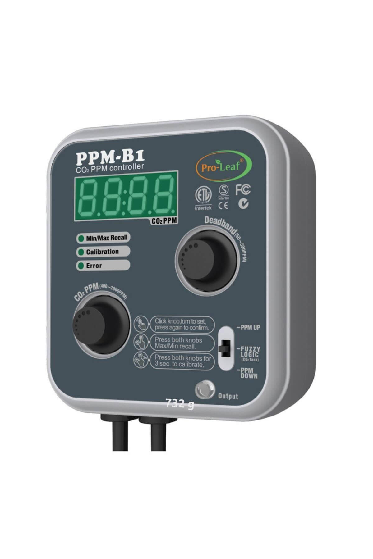 Pro Leaf Dijital Co2 Kontrol ve Ölçüm Cihazı (PPM-B1)