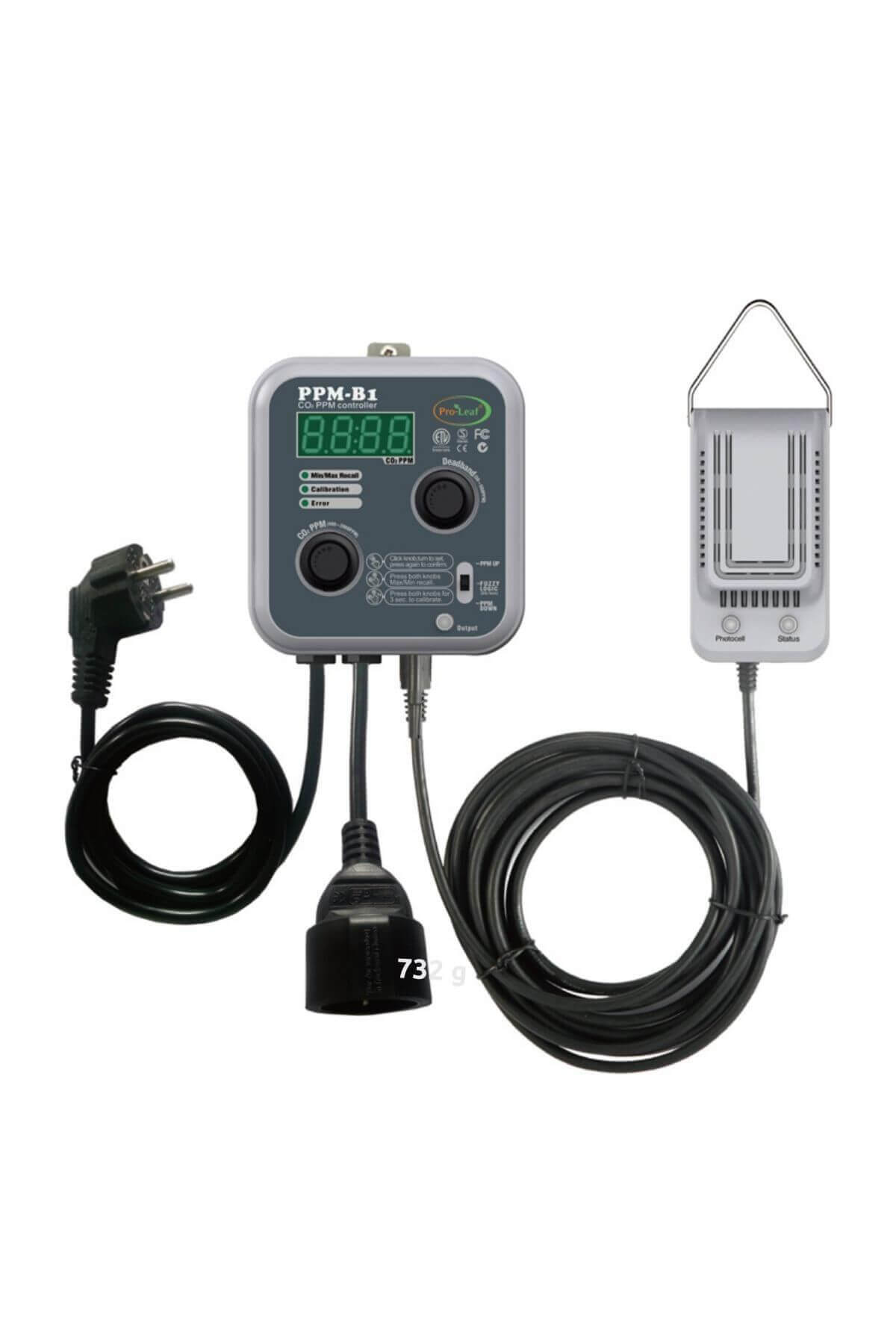 Pro Leaf Dijital Co2 Kontrol ve Ölçüm Cihazı (PPM-B1)