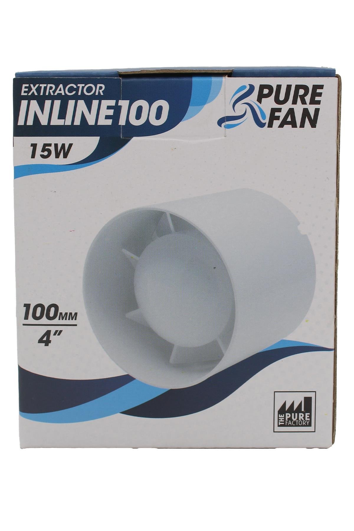 Pure Aksiyel Havalandırma Fanı 107 M3/100 mm