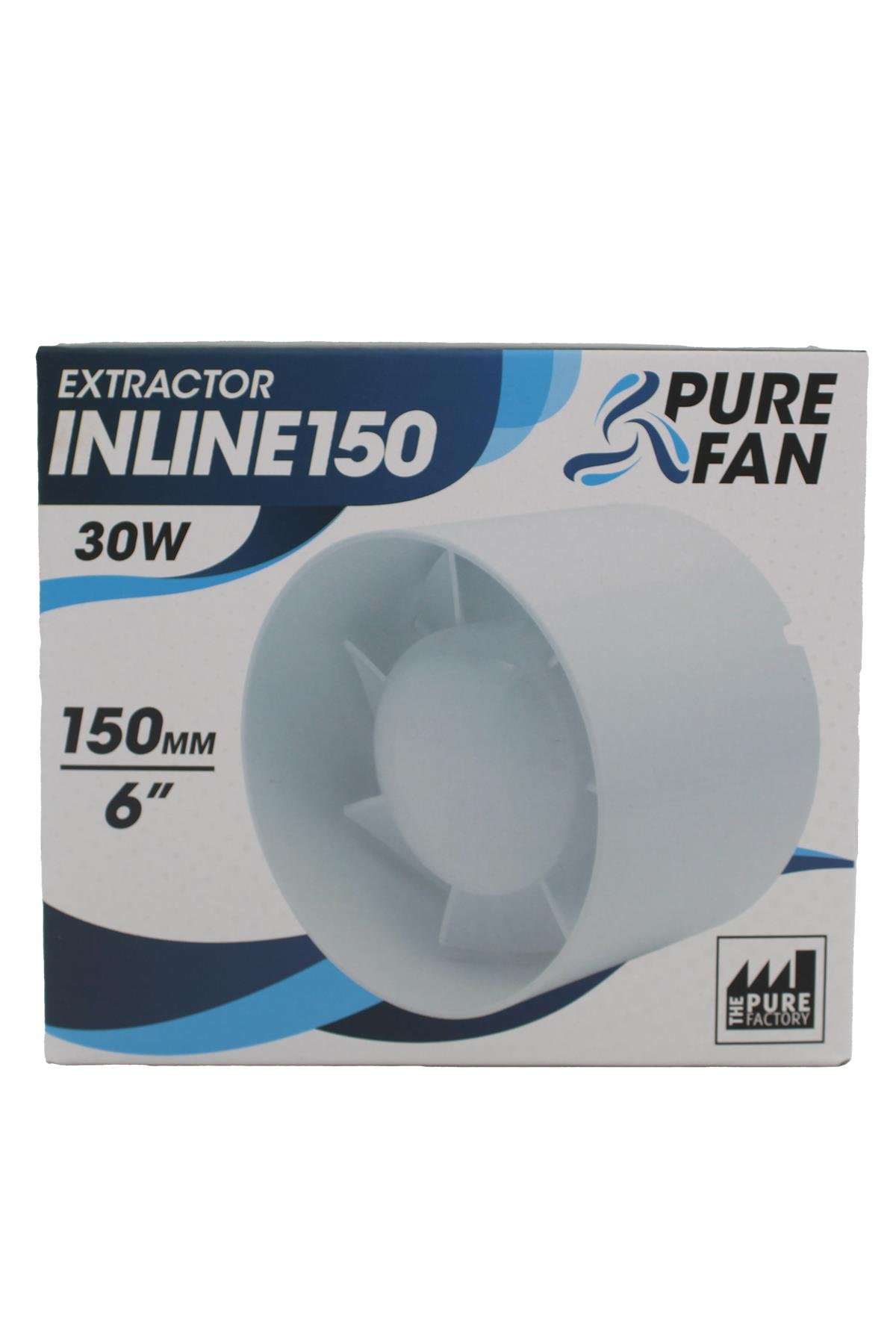 Pure Aksiyel Havalandırma Fanı 305 M3/150 mm