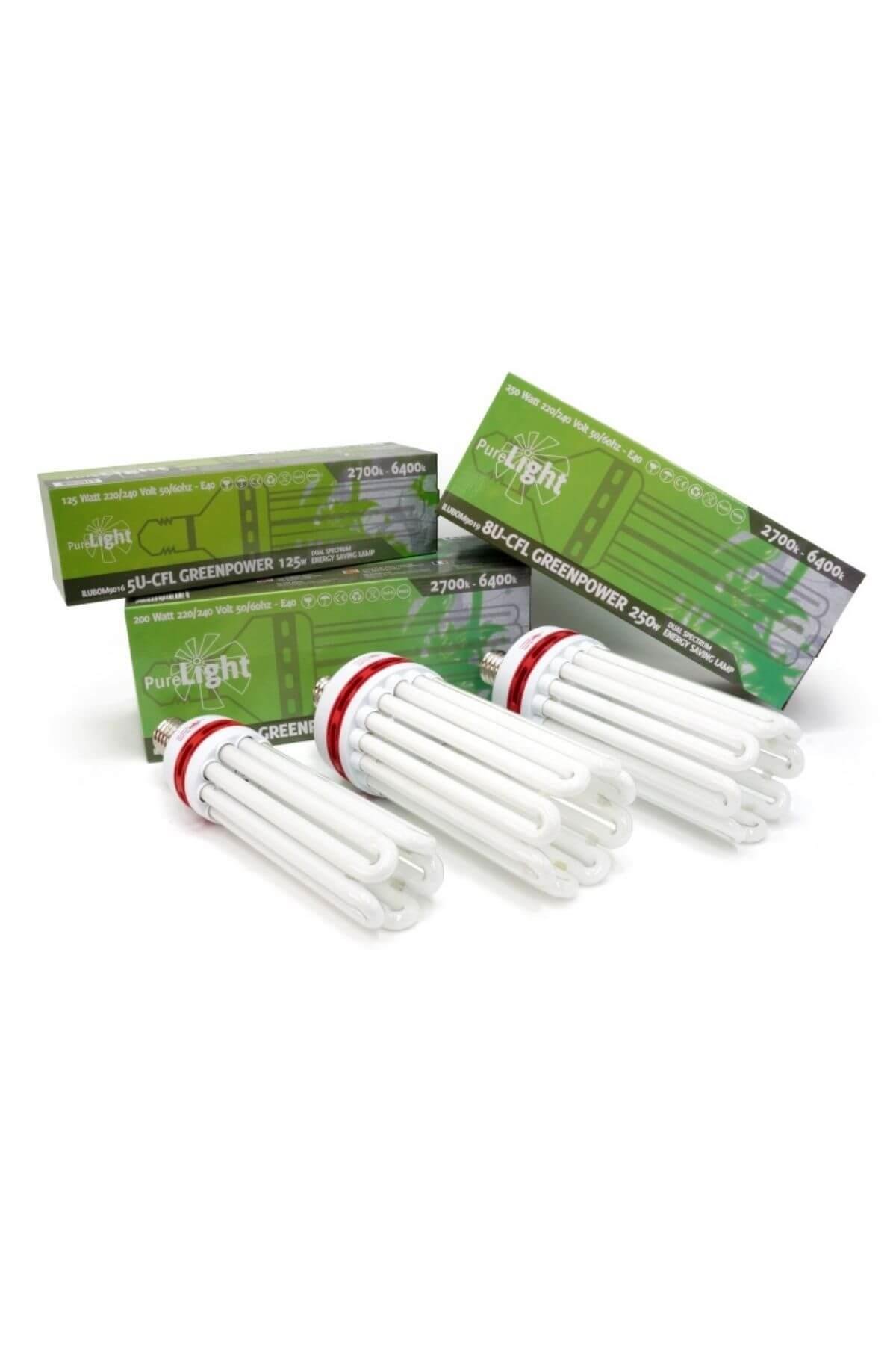 Pure Light CFL 250 W GreenPower 2700-6400k Çift Spectrum