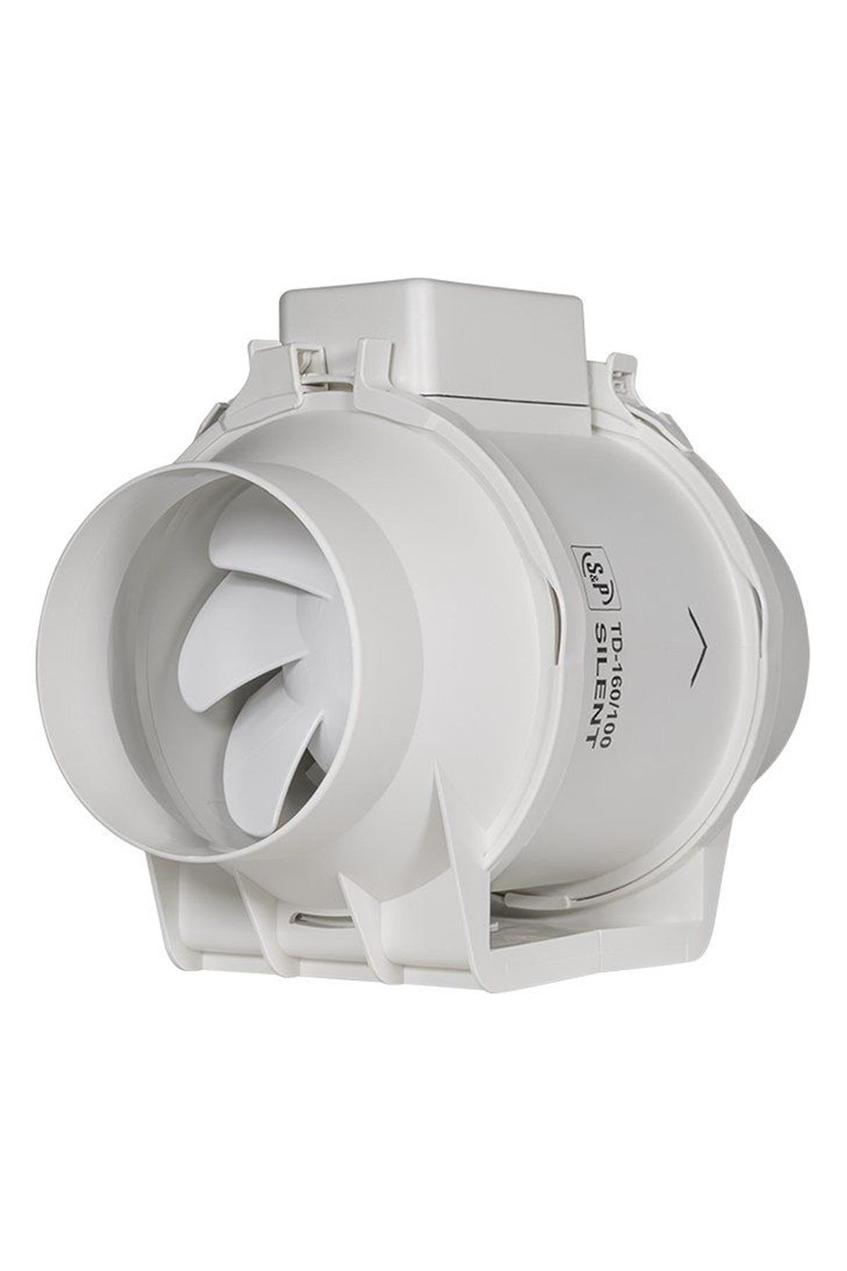 S&P TD Silent 160m3/h / 100 mm Sessiz Fan
