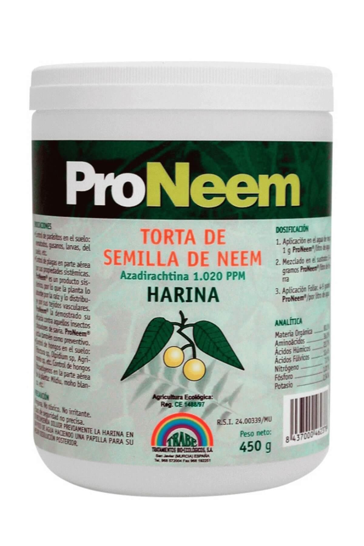 Trabe Proneem Torta De Neem 450 g Bitkiler İçin Organik Böcek Küf ve Mantar İlacı
