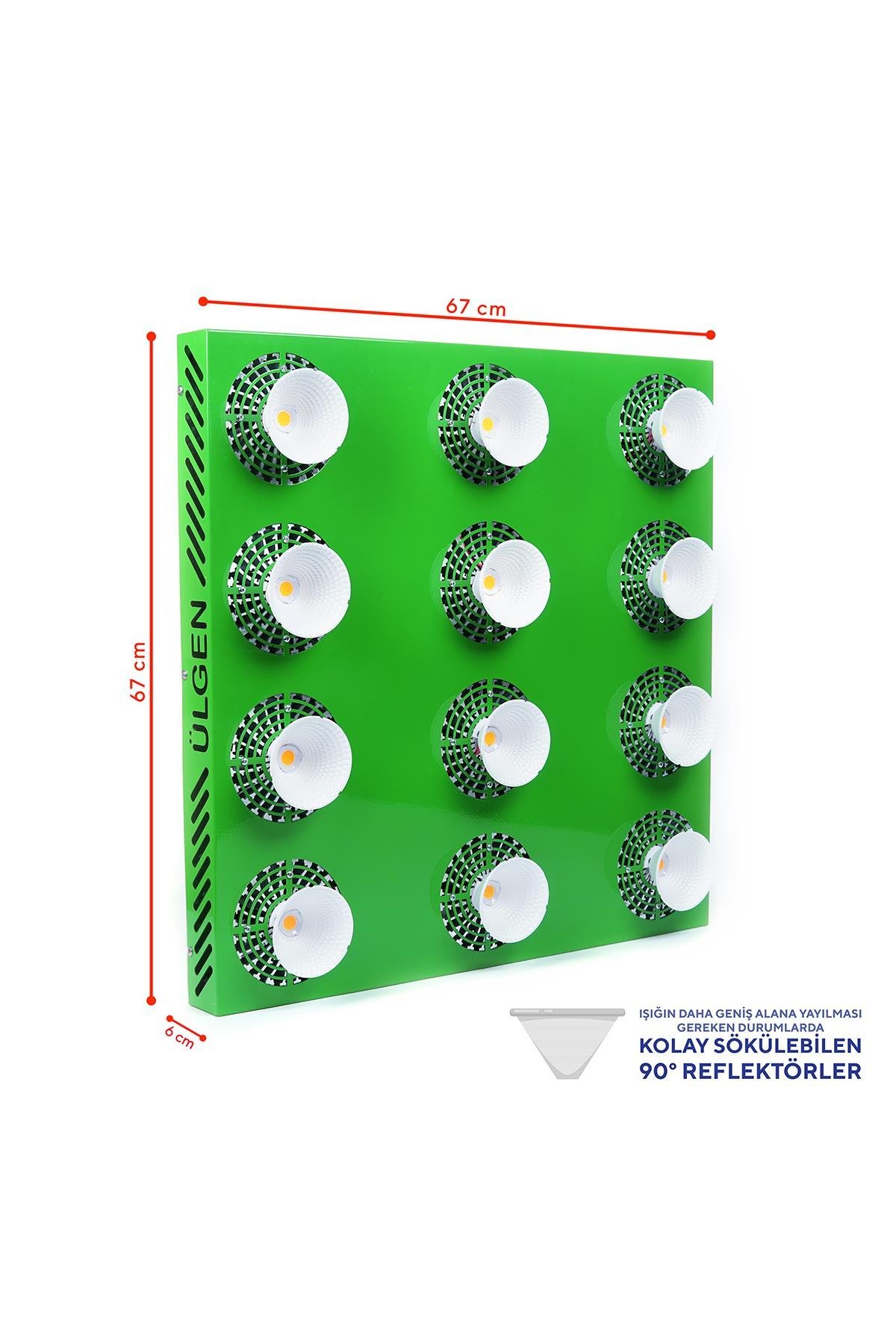 Ülgen 12 320W Grow Led Lamba