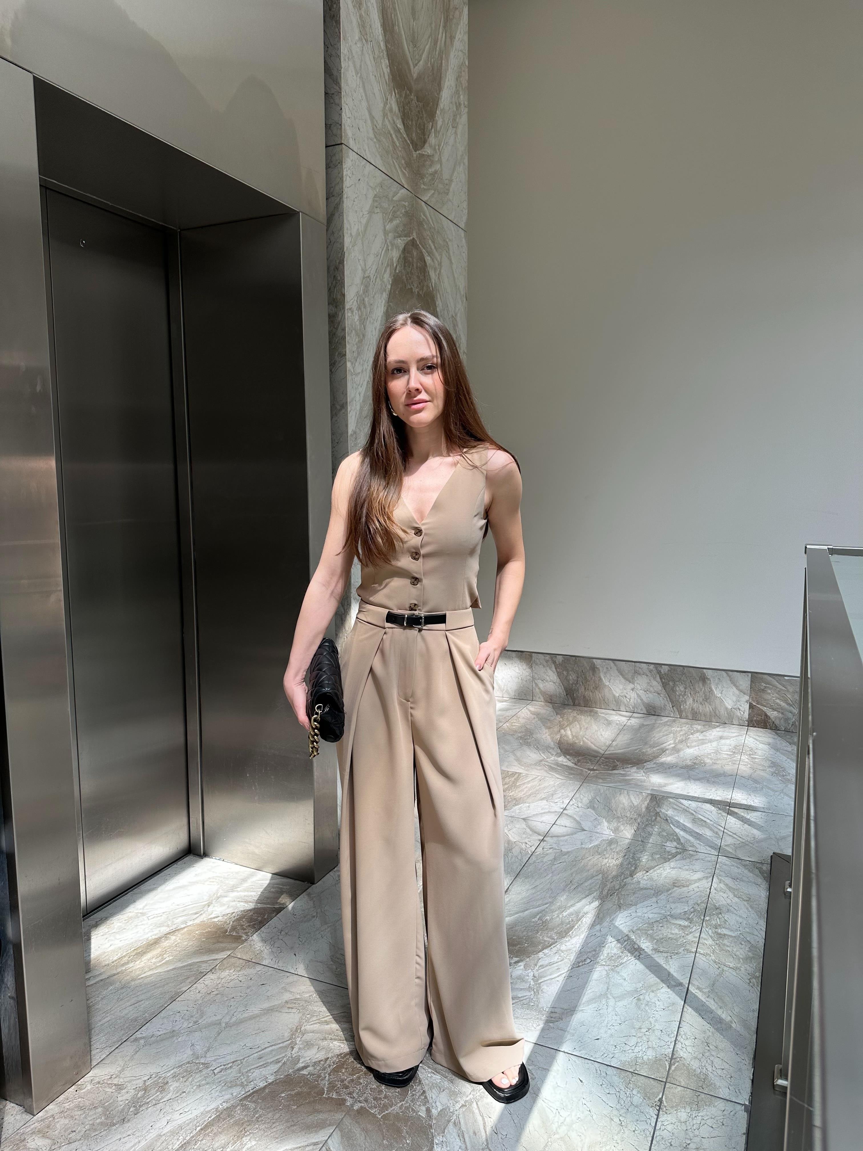 MARKA MODEL SUSANNA KEMERLİ PANTOLON