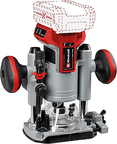 EINHELL TP-RO 18 SOLO AKÜLÜ DİK FREZE+FORMİKA SET