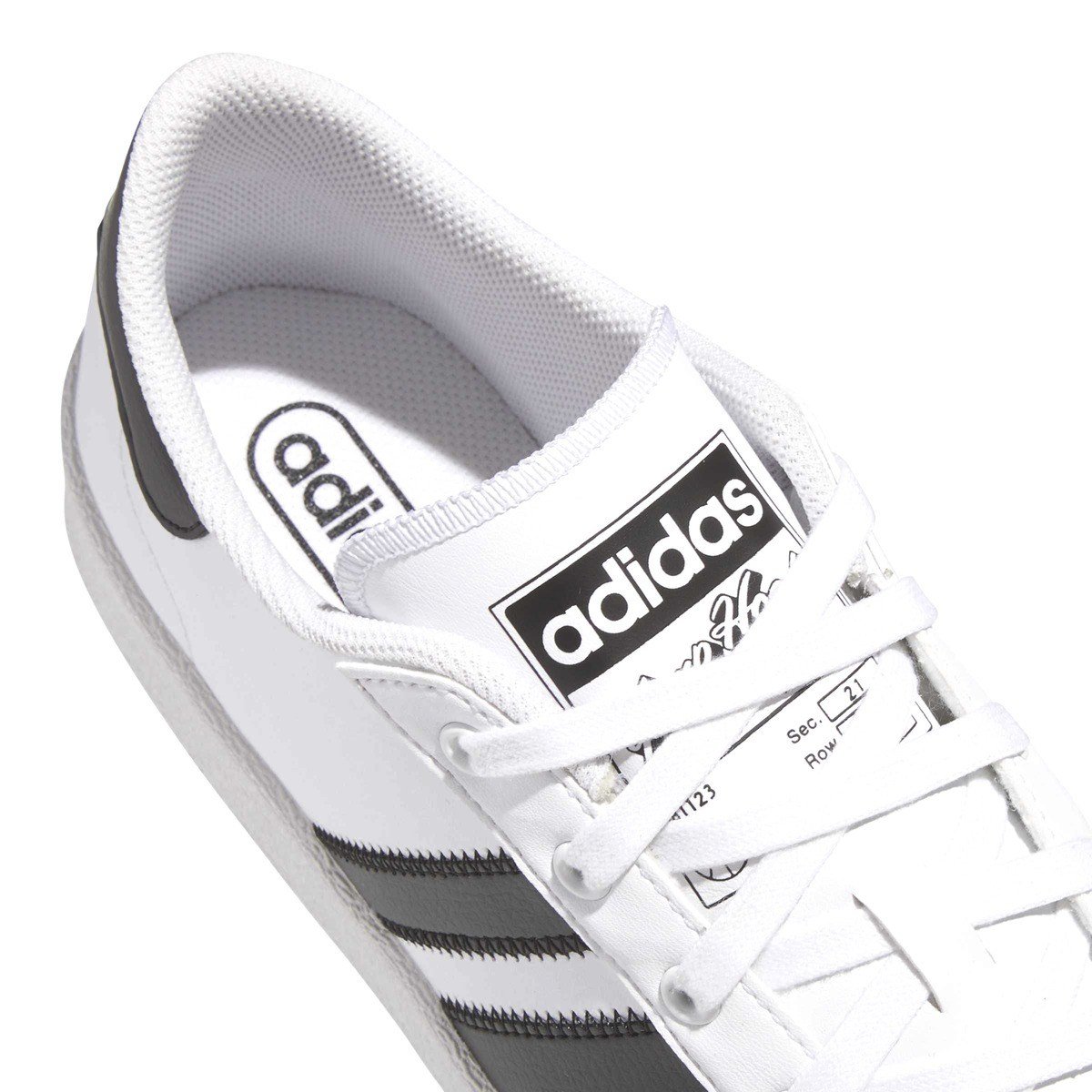Adidas Performance Jump Hook Low Erkek Basketbol Ayakkabısı Beyaz JR1902 – 5. görsel