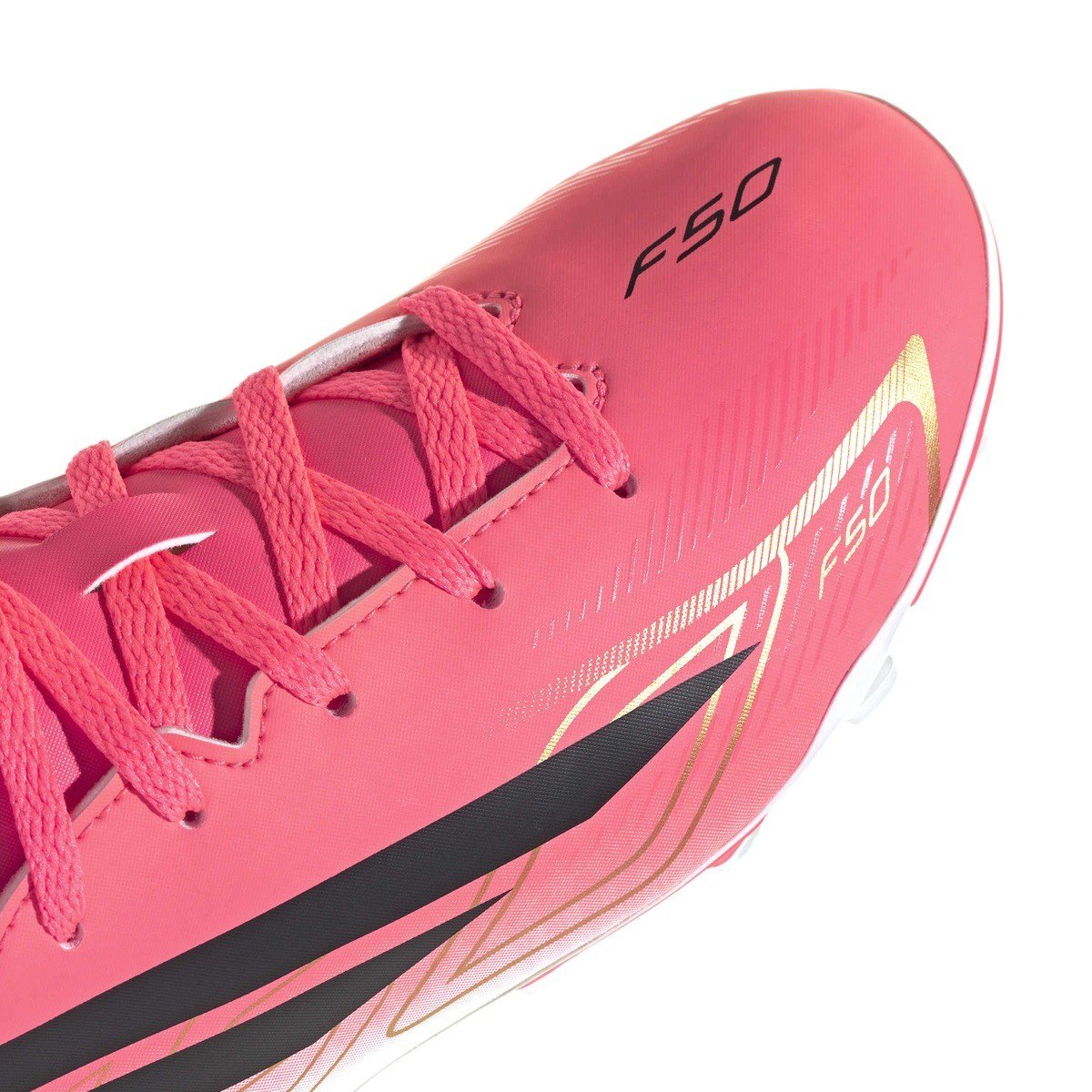 Adidas Performance F50 Hyperfast Club Fg/Mg J Çocuk Futbol Ayakkabısı Pembe KK1307 – 7. görsel