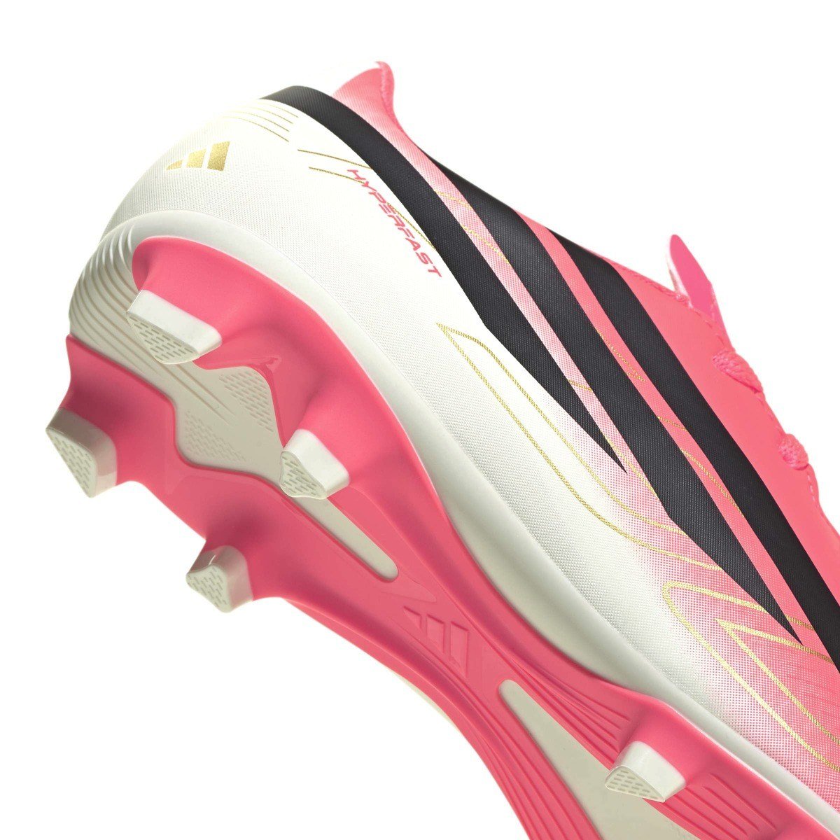 Adidas Performance F50 Hyperfast Club Fg/Mg J Çocuk Futbol Ayakkabısı Pembe KK1307 – 6. görsel