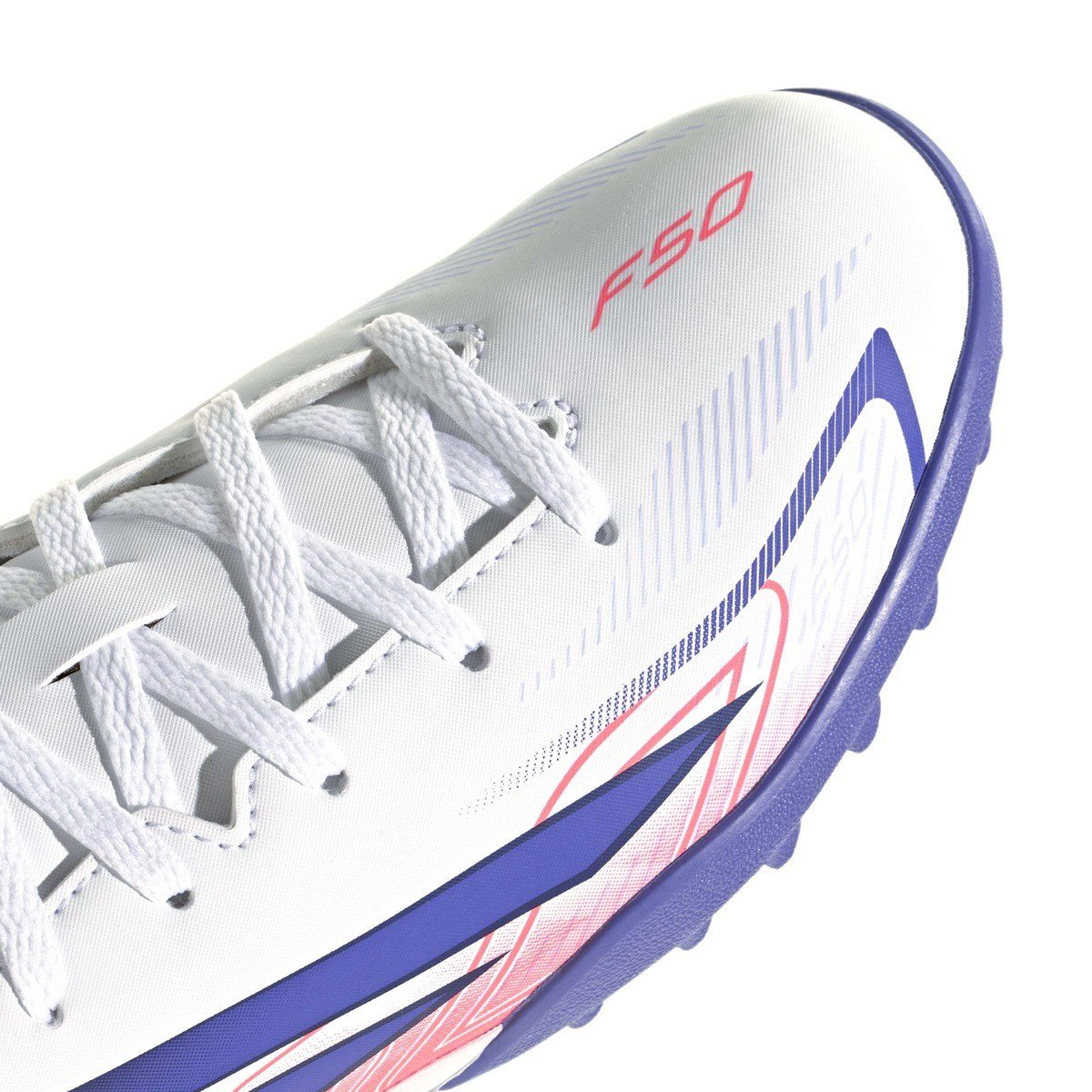 Adidas Performance F50 Hyperfast Club Tf J Çocuk Futbol Ayakkabısı Beyaz KK1368 – 8. görsel
