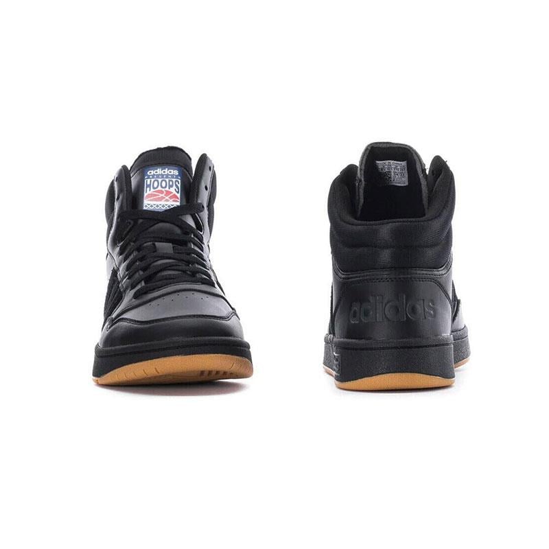 Adidas Hoops 3.0 Mid Erkek Günlük Ayakkabı GY4745 Siyah