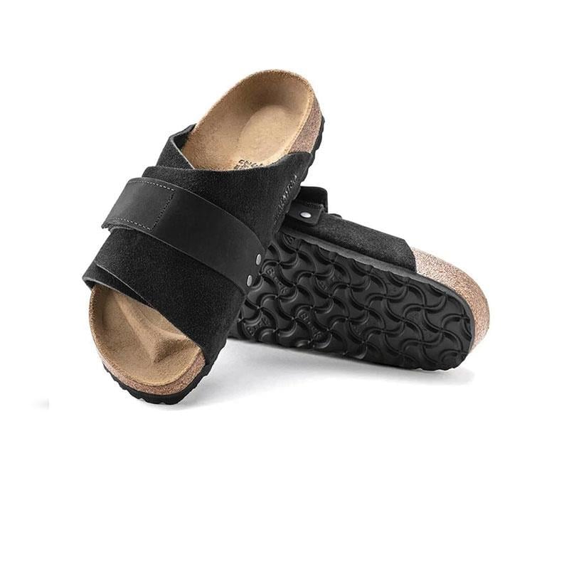 Birkenstock Kyoto Vl Erkek Terlik 1022566 Siyah