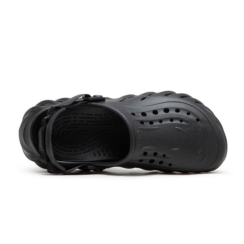 Crocs Echo Clog Erkek Sandalet 207937-001 Siyah