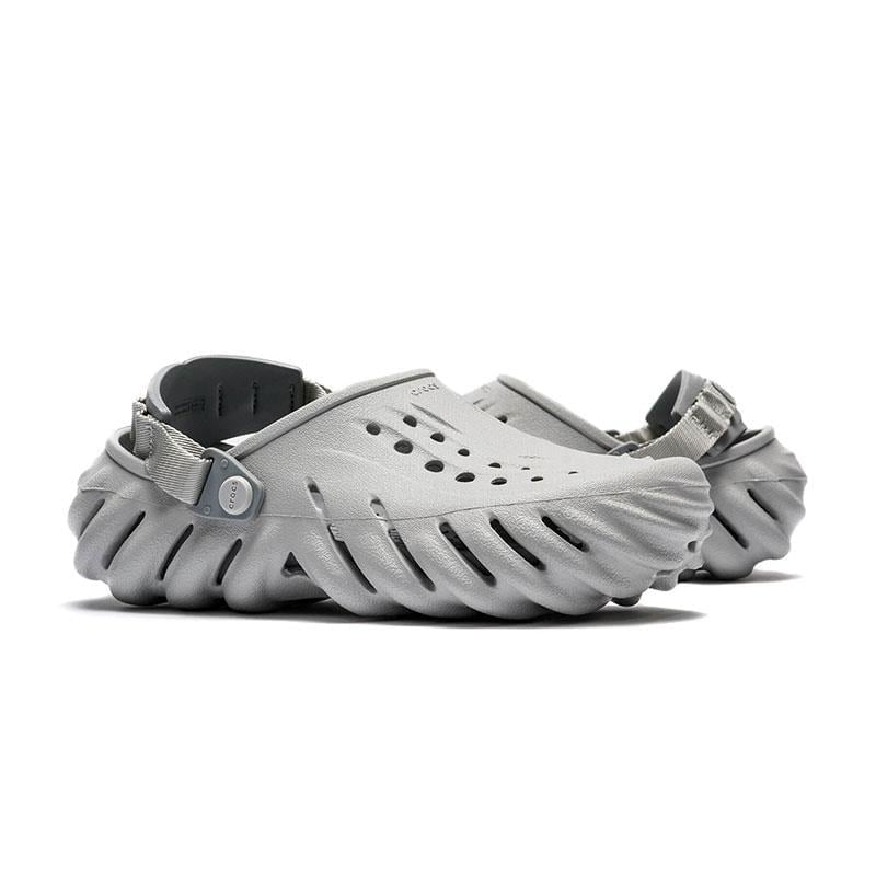 Crocs Echo Clog Kadın Sandalet 207937-1FT Gri