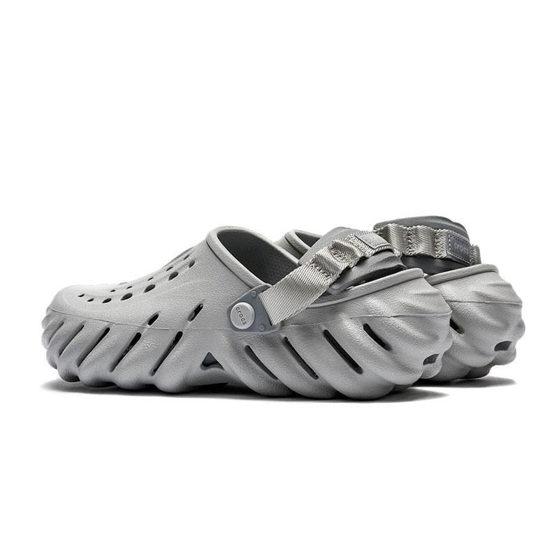 Crocs Echo Clog Kadın Sandalet 207937-1FT Gri