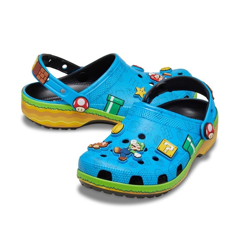 Crocs Super Mario Core Cls Clg K Çocuk Sandalet 212139-90H 212139-90H Sandalet