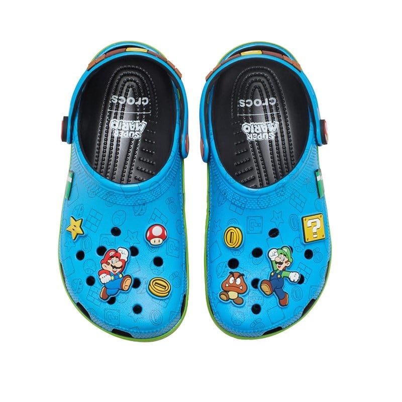 Crocs Super Mario Core Cls Clg K Çocuk Sandalet 212139-90H 212139-90H Sandalet