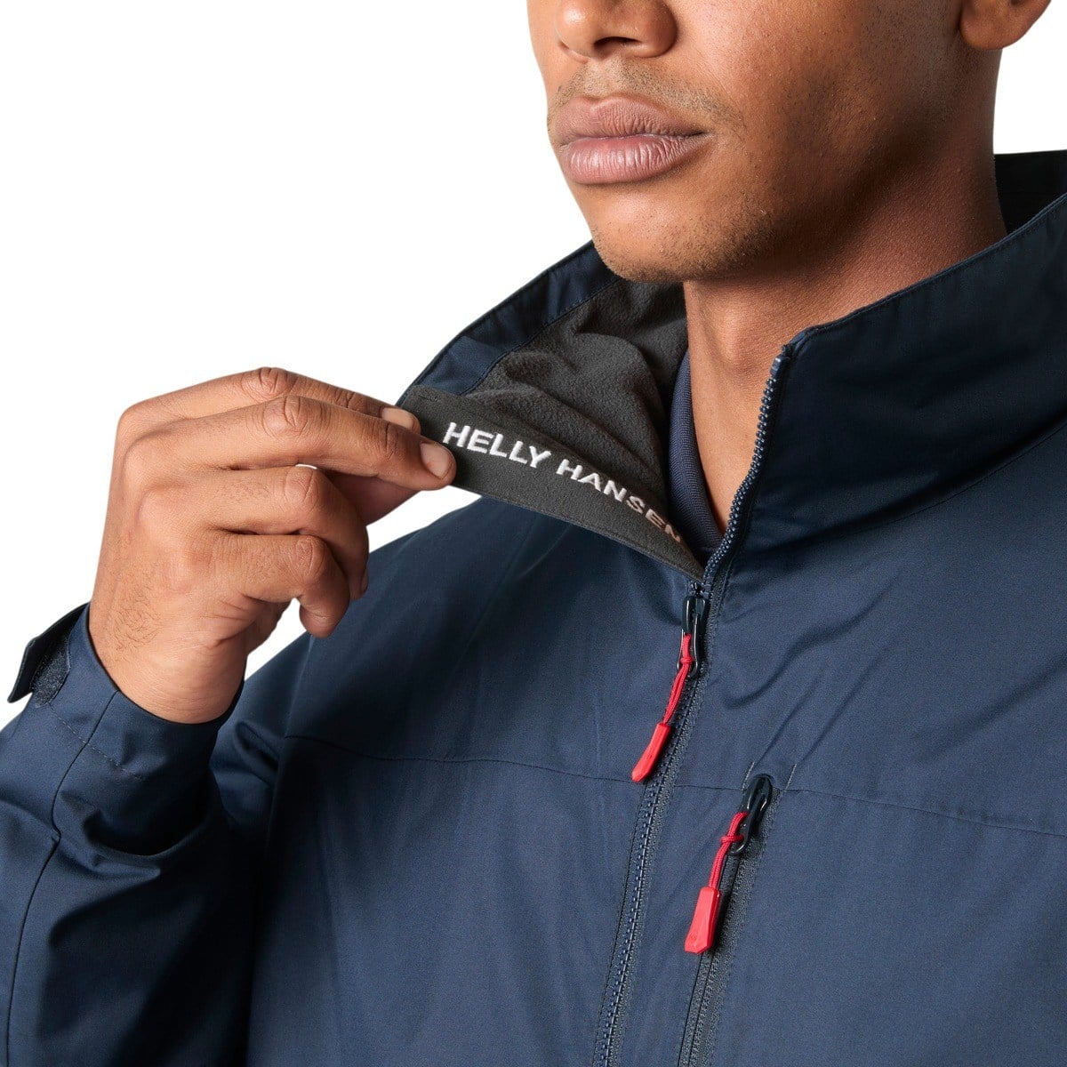 Helly Hansen Crew Midlayer Erkek Mont Lacivert HHA.34444-HHA.597 – 3. görsel