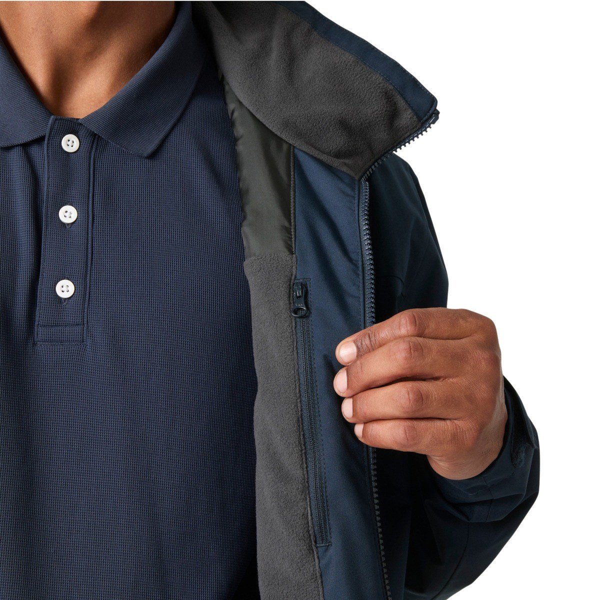 Helly Hansen Crew Midlayer Erkek Mont Lacivert HHA.34444-HHA.597 – 4. görsel