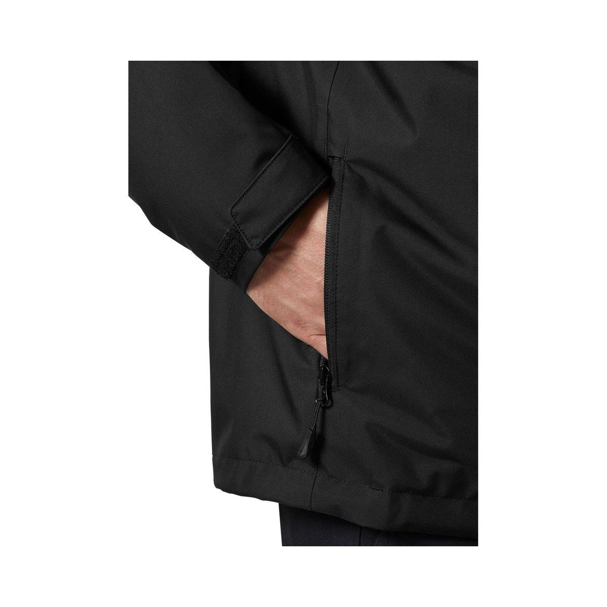 Helly Hansen Crew Midlayer Erkek Mont Siyah HHA.34444-HHA.990 – 5. görsel