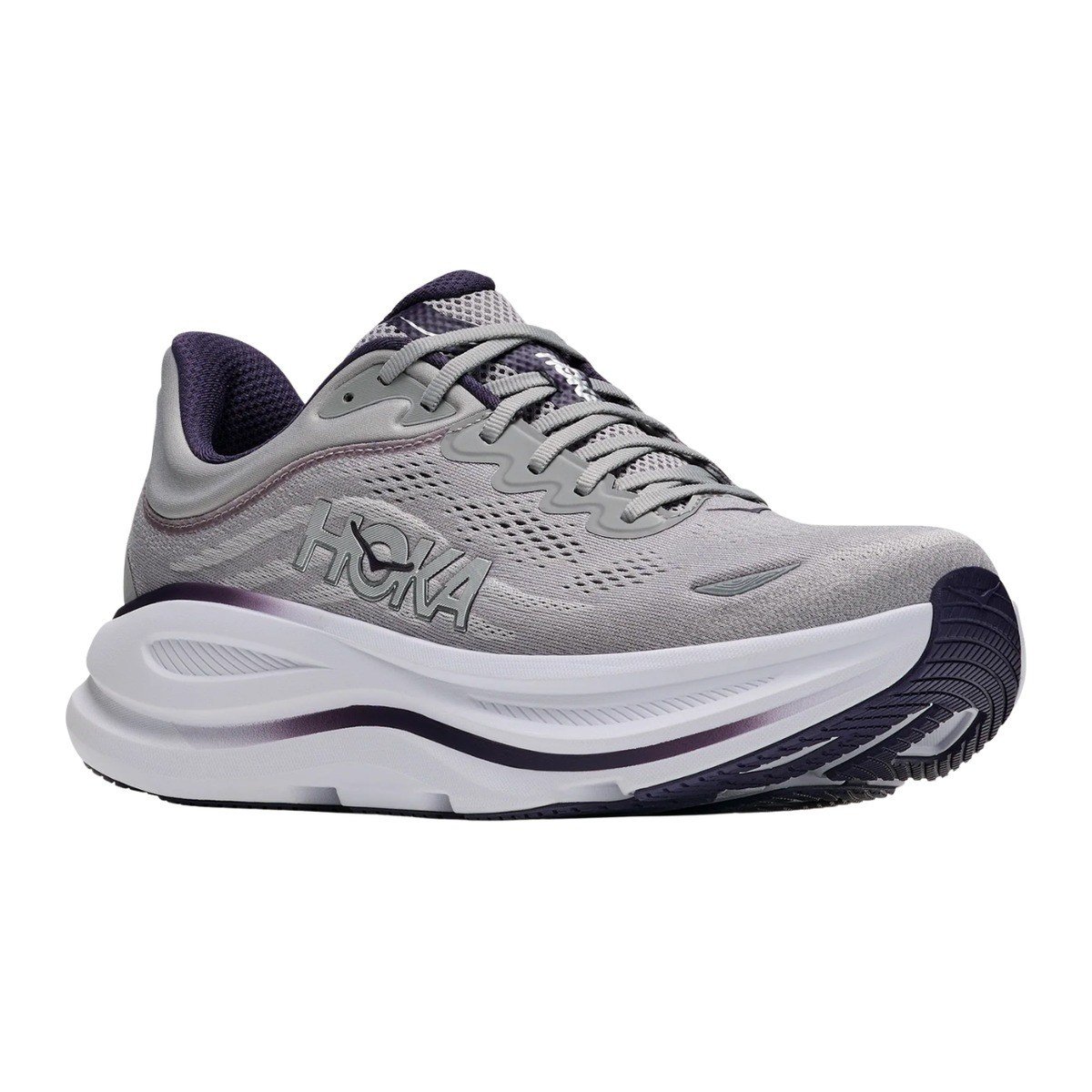 Hoka Bondi 9 Erkek Koşu Ayakkabısı Gri 1162011-SYSQ