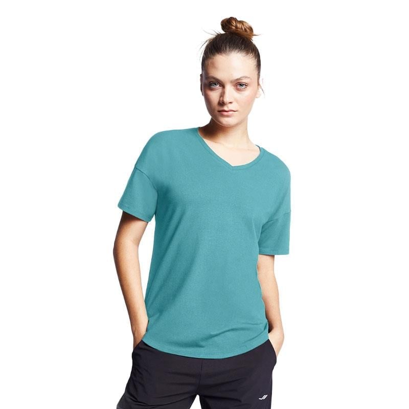 Hummel Lifestyle Kadın T-Shirt 24BTBB002215-011 Yeşil