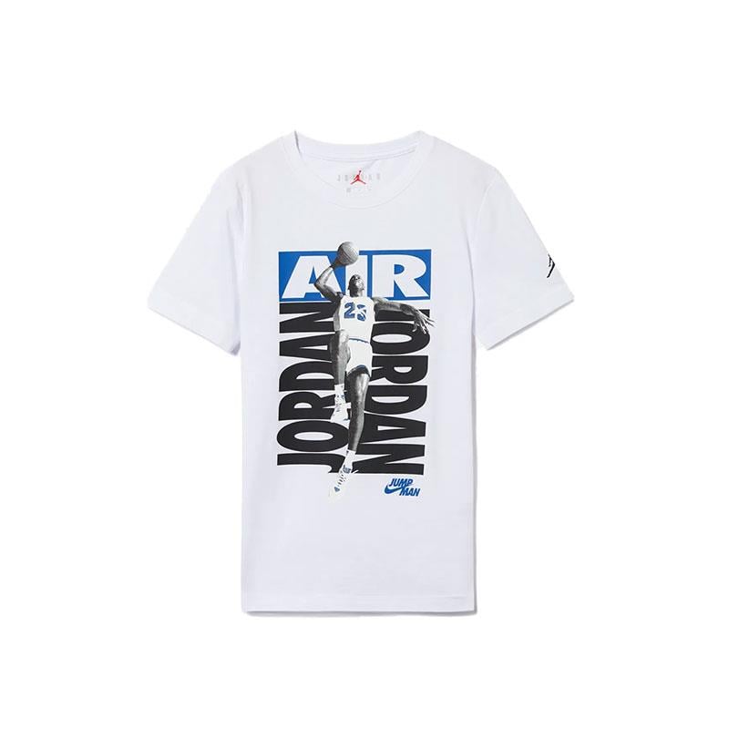 Jordan Jdb  Ascent Ss Tee Çocuk T-Shirt 95C187-001 Beyaz