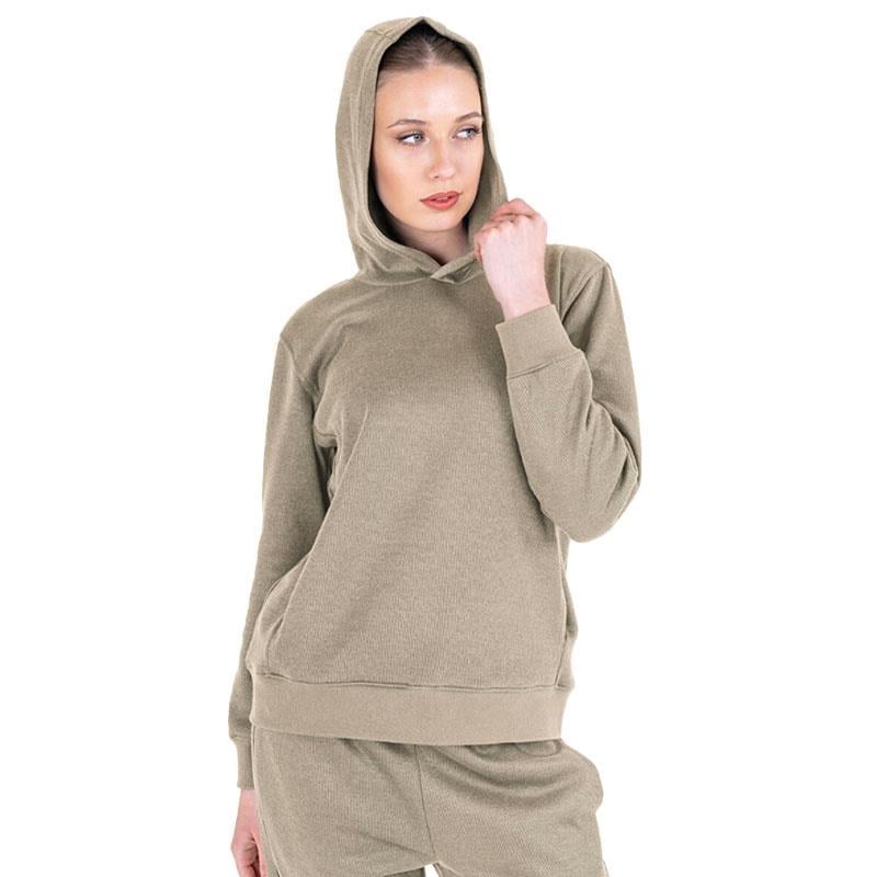 Lescon Lifestyle Kadın Sweatshirt 23NTBB002218-014 Bej