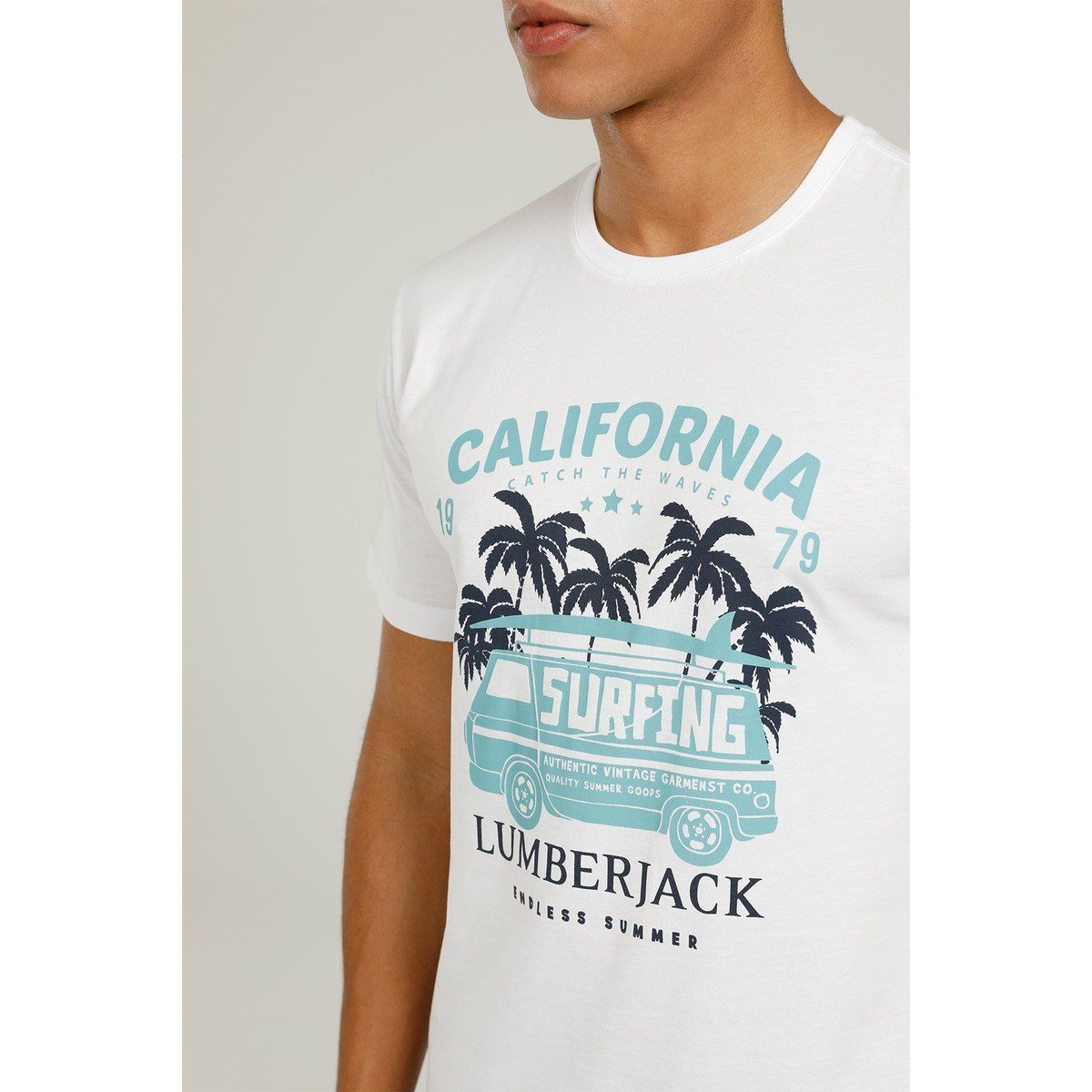 LumberJack 2M Ct1141 Travel 2Fx Erkek T-Shirt 101093471