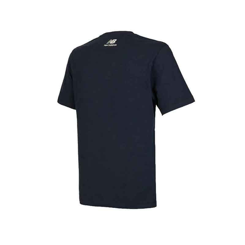 New Balance Lifestyle Erkek T-Shirt MNT3326-AVI Lacivert MNT3326-AVI Erkek