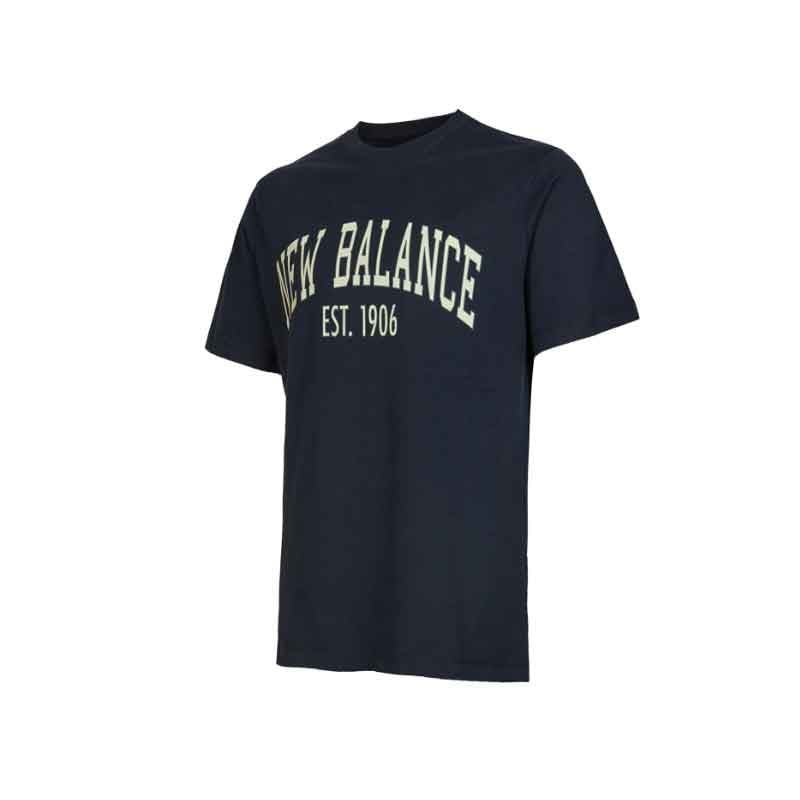 New Balance Lifestyle Erkek T-Shirt MNT3326-AVI Lacivert MNT3326-AVI Erkek