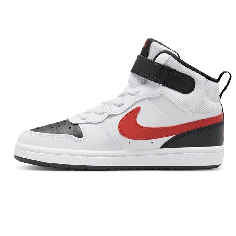 Nike Court Borough Mid 2 (Psv) Çocuk Günlük Ayakkabı CD7783-110 Beyaz CD7783-110 Çocuk