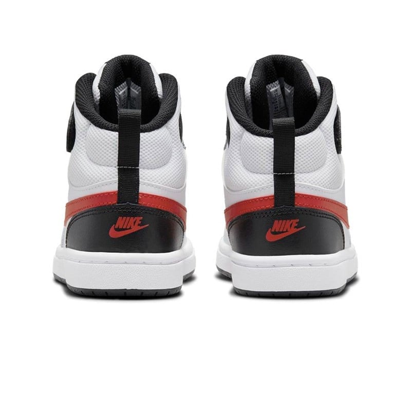 Nike Court Borough Mid 2 (Psv) Çocuk Günlük Ayakkabı CD7783-110 Beyaz CD7783-110 Çocuk