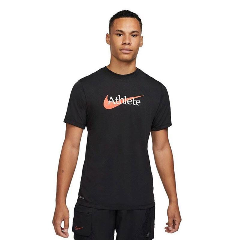 Nike Dri-Fit Swoosh Erkek T-Shirt CW6950-013 Siyah