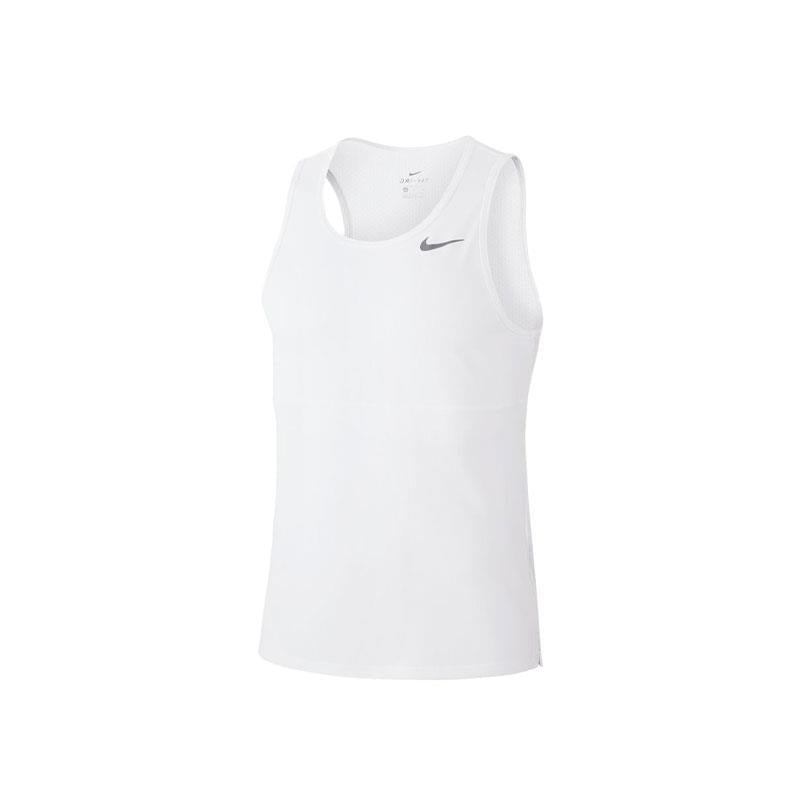 Nike M Nk Df Run Tank Erkek Atlet CJ5388-100 Beyaz