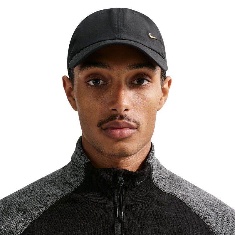 Nike Unstructured Metal Swoosh Cap Unisex Şapka FB5372-011 FB5372-011 Şapka