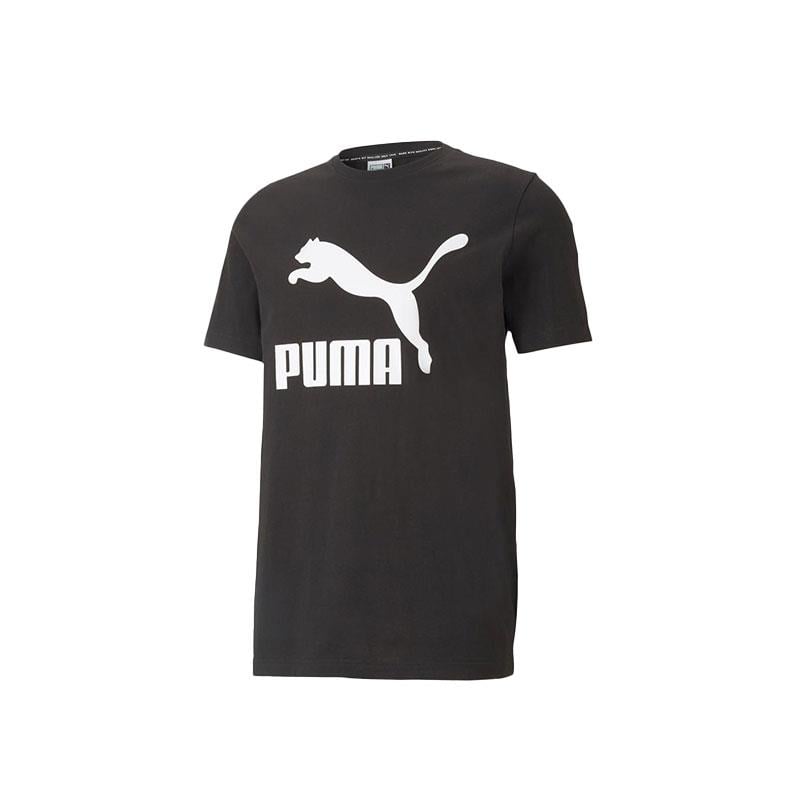 Puma Classics Logo Tee Erkek T-Shirt 530088-01 Siyah