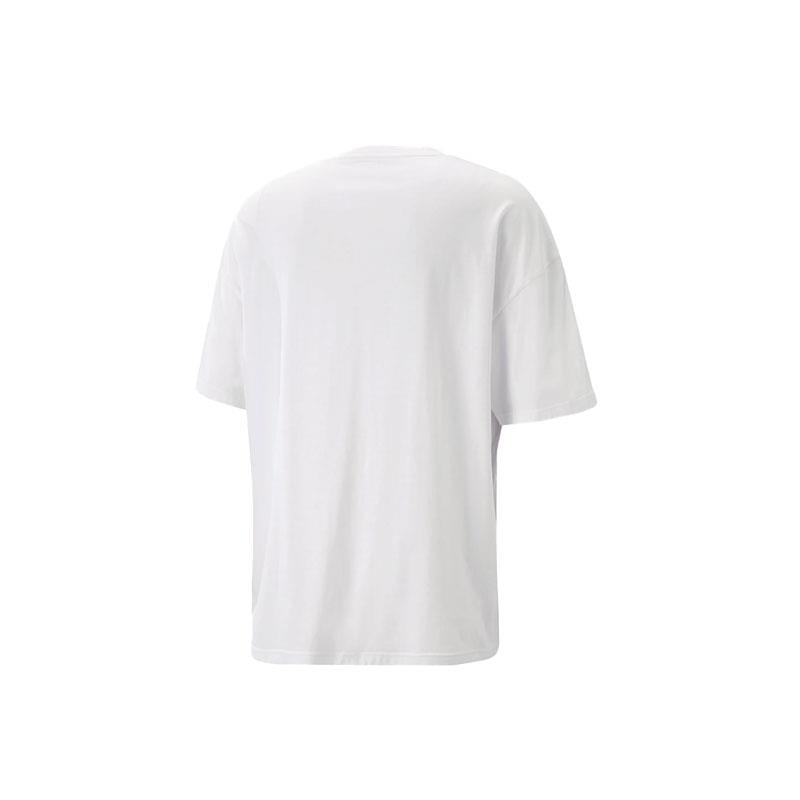 Puma Classıcs Oversized Tee Erkek T-Shirt 538070-02 Beyaz