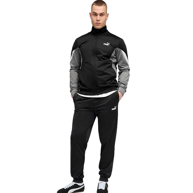 Puma Ess Block Poly Suit Erkek Eşofman Takımı 691767-01 691767-01 Erkek