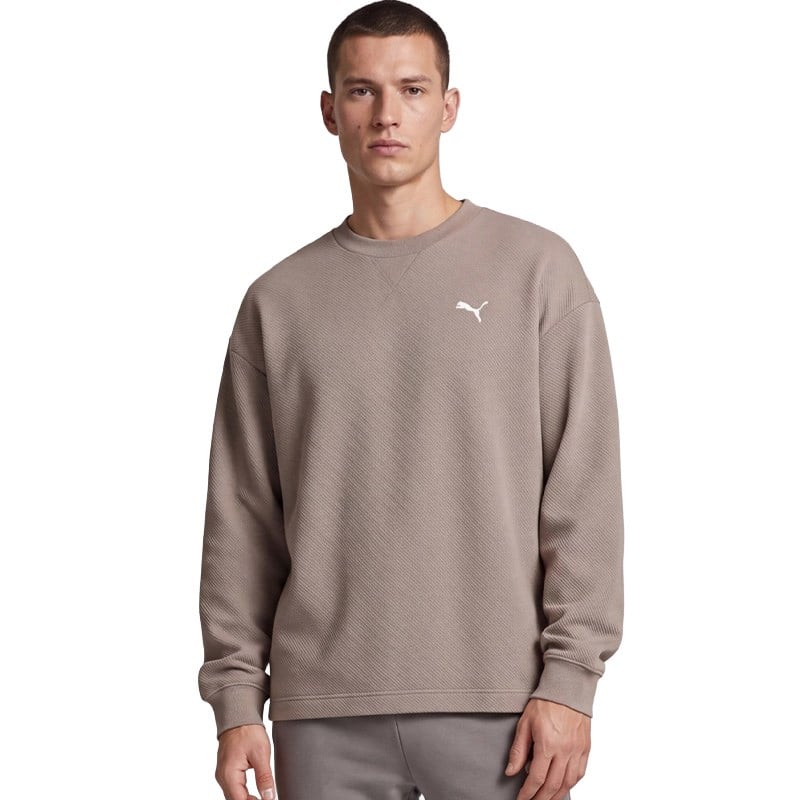 Puma Ess Elevated Relaxed Materia Erkek Sweatshirt 694308-81 694308-81 Erkek